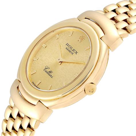 rolex cellini womens gold